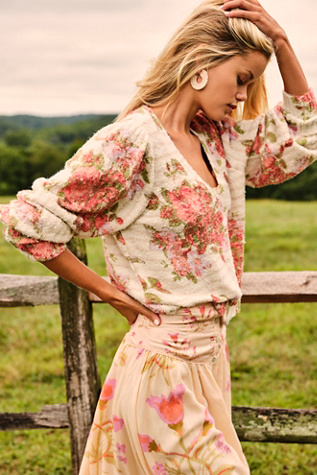 Bed Of Roses Jumper at Free People in Candy Combo, Size: Large