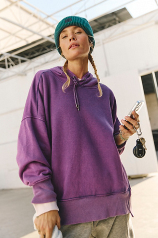 Sprint To The Finish Hoodie by FP Movement at Free People in Champion, Size: XS