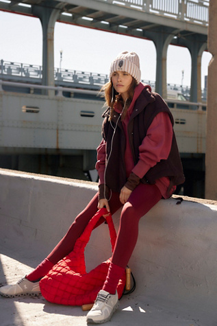 Sprint To The Finish Hoodie by FP Movement at Free People, Sour Cherry, XS
