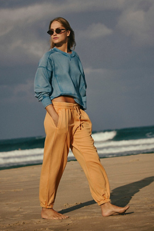 Sprint To The Finish Pants by FP Movement at Free People, Creamsicle, S