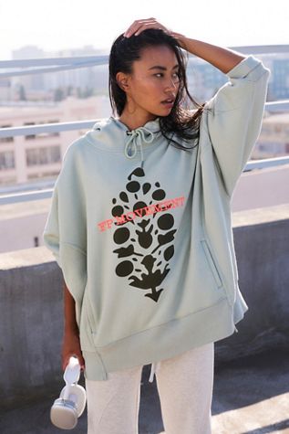 Sprint To The Finish Cozy Hoodie | Free People