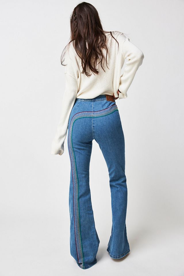 Lee High-Rise Super Flare Jeans #1
