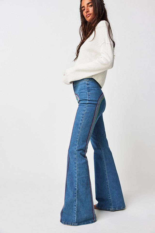 Lee High-Rise Super Flare Jeans #2