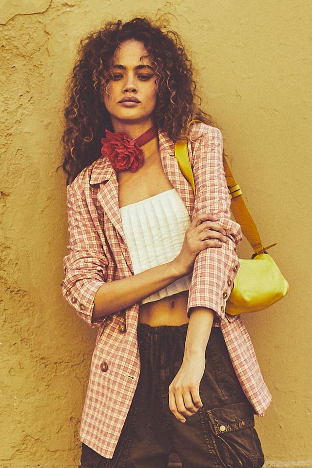 Olivia Gingham Blazer #2