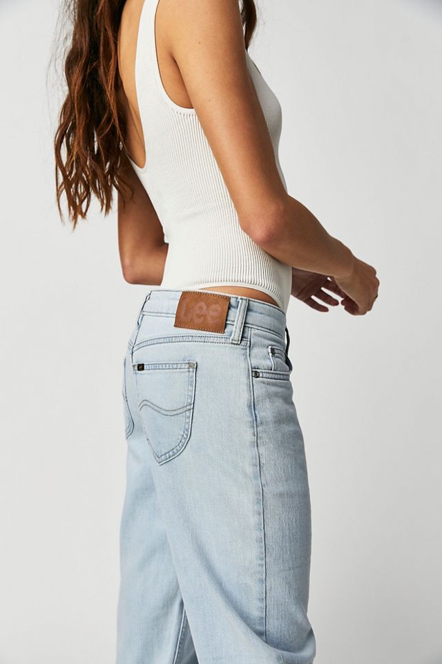 Lee Low-Rise Straight-Leg Jeans #2