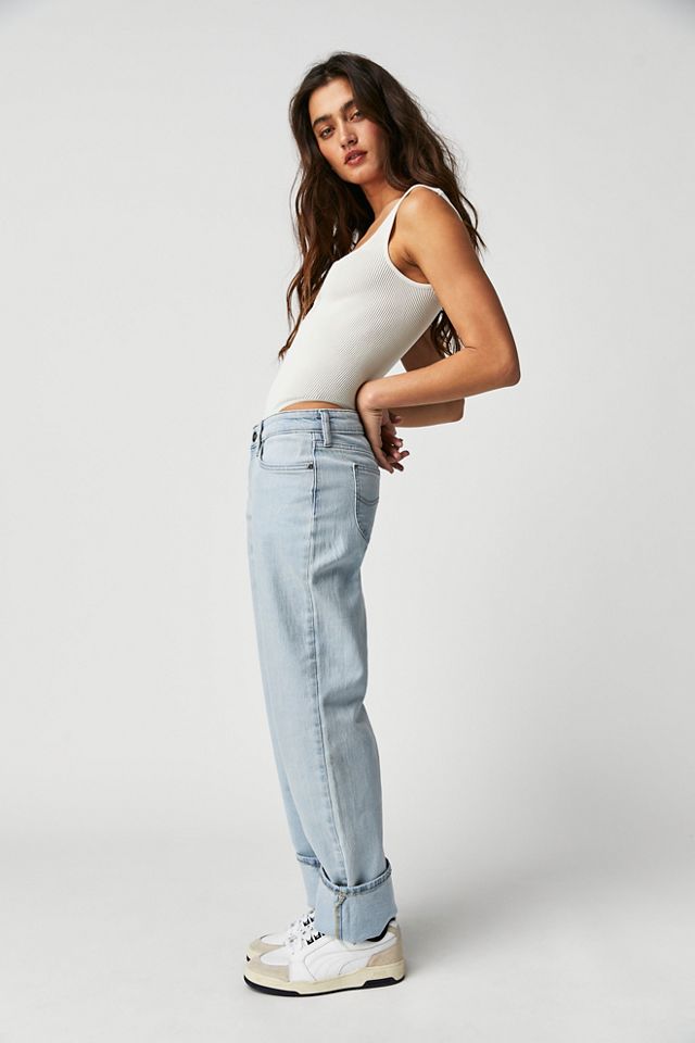 Lee Low-Rise Straight-Leg Jeans #3