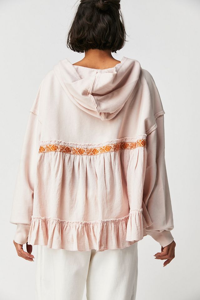 Free people sweet streets hoodie sale