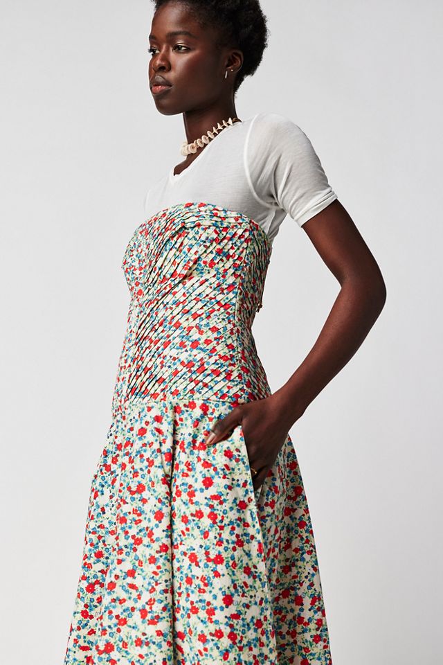 Shona Joy Ulani Pleated Midi Dress #2