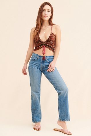 Lotus Tie-Dye Jeans