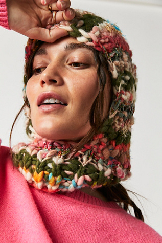 Sugar Pie Stripe Balaclava | Free People display picture 1