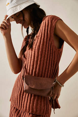 We The Free Rider Crossbody Bag at Free People in Aged Tan