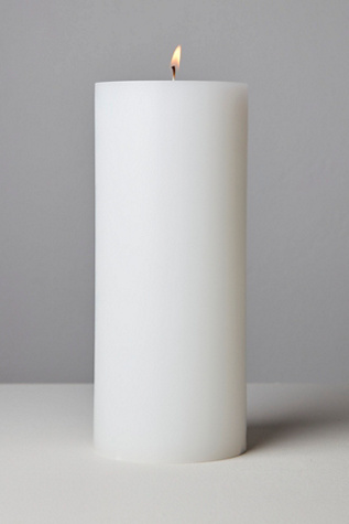 250 Hour Altar Candle by Kunstindustrien at Free People in White