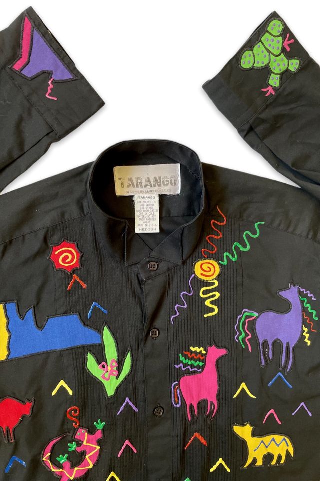 1980's Appliqué Western Shirt Selected by MARMALADE #1