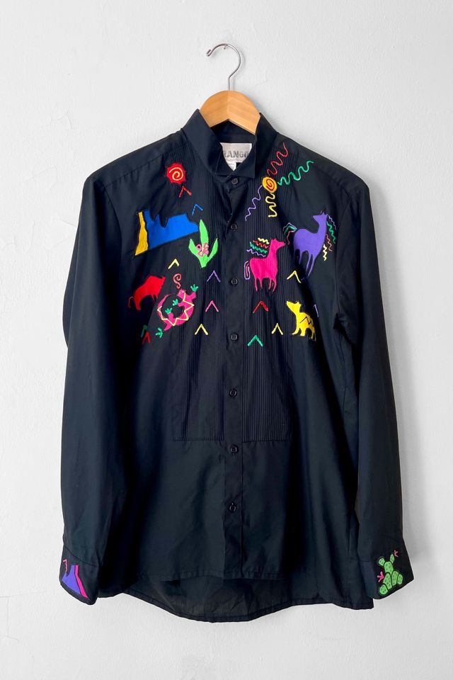 1980's Appliqué Western Shirt Selected by MARMALADE #3