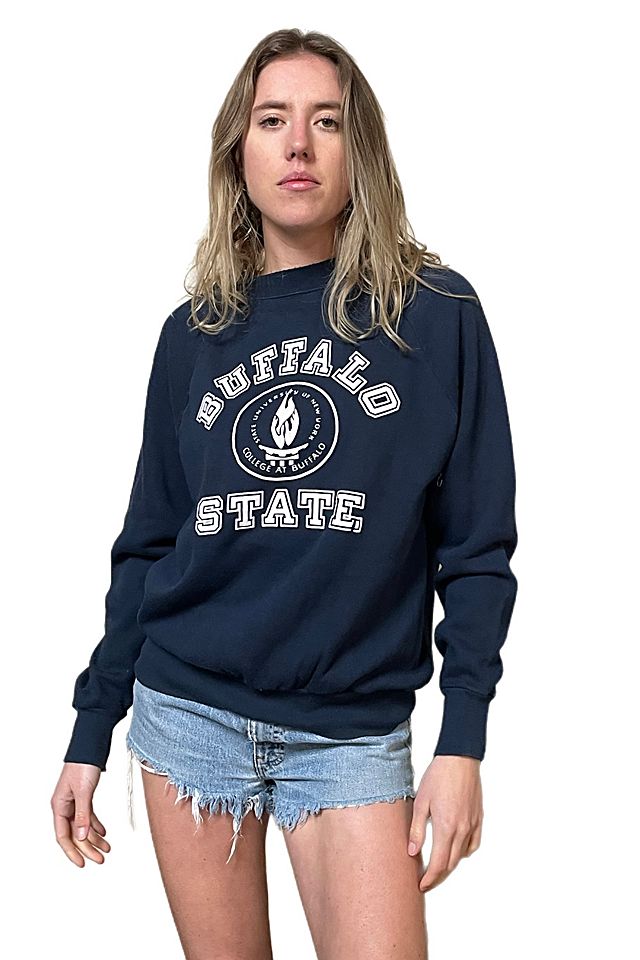 Vintage Buffalo State Sweatshirt Selected By Villains Vintage