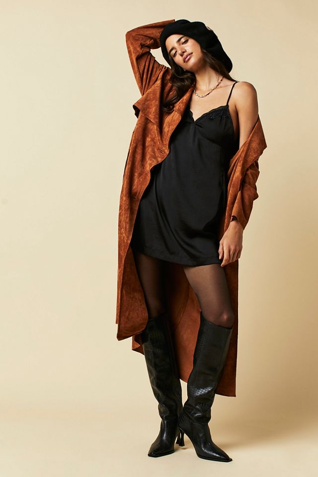 Blank NYC Vegan Suede Trench #5