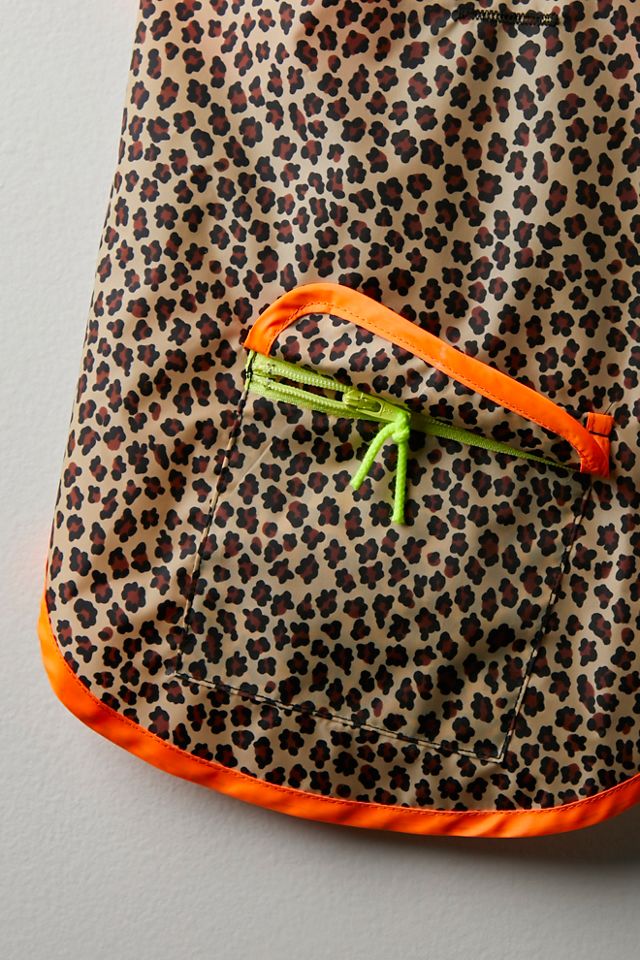 Leopard Print Dog Raincoat #5