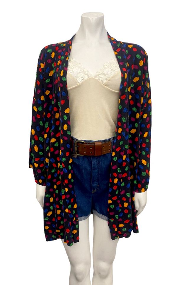 1980s Vintage Handmade Jellybean Rayon Kimono Selected by BusyLady Baca & The Goods #2