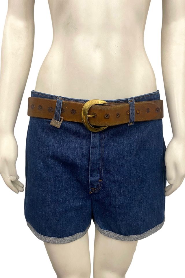 1970s Vintage Tooled Leather and Brass Buckle Selected by BusyLady Baca & The Goods #2