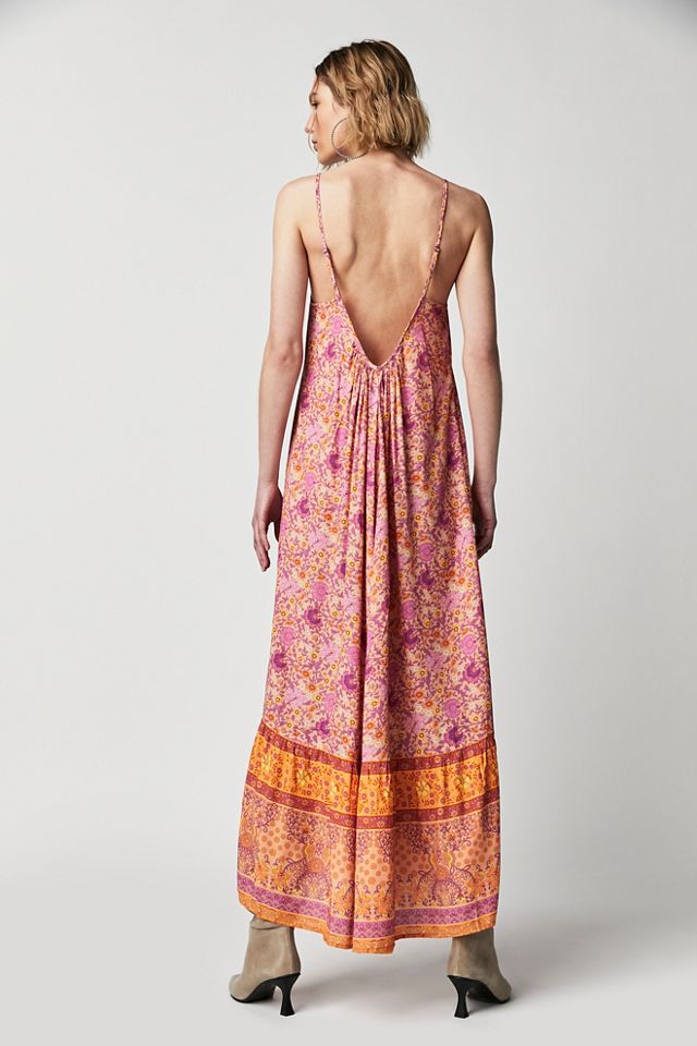 Robe longue à bretelles Village Spell #1