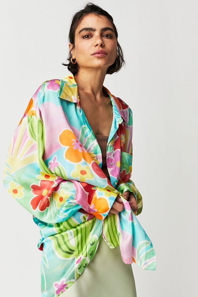 margi hour shirt dress Spell Margo Hour Shirt Dress