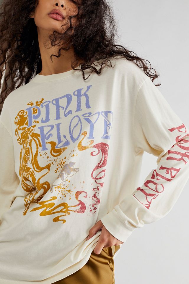 Daydreamer x free people Pink Floyd Swirled 2024 Long Sleeve Tee size small