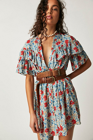Spell Village Mini Ruffle Top