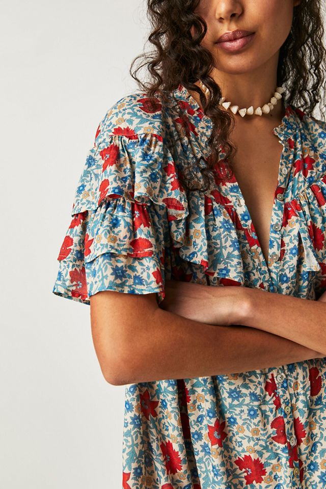 Spell Village Mini Ruffle Top #2