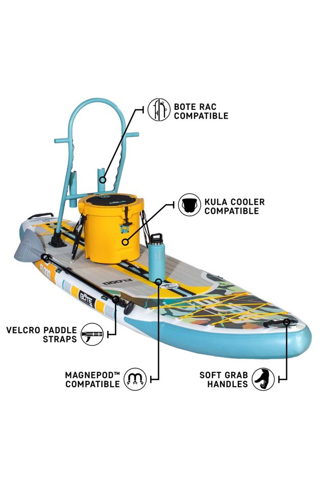 BOTE Flood Aero With MAGNEPOD™ Inflatable Paddle Board Set