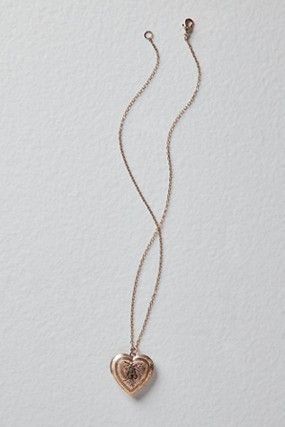 Monogram Necklace at Free People in A