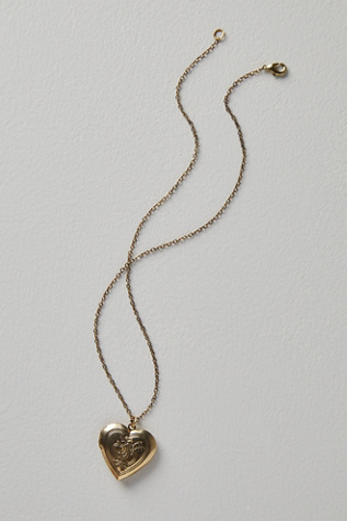 Monogram Necklace at Free People in J