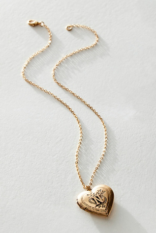 Monogram Necklace at Free People in N