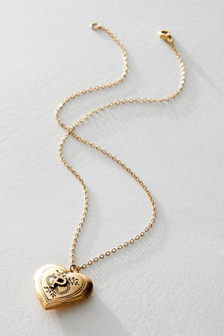 Monogram Necklace at Free People in P