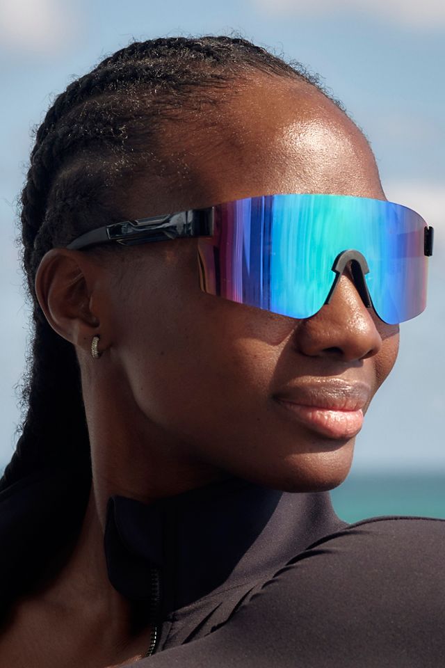 FixieBLAST Polarized Oversized Shield Sunglasses #1