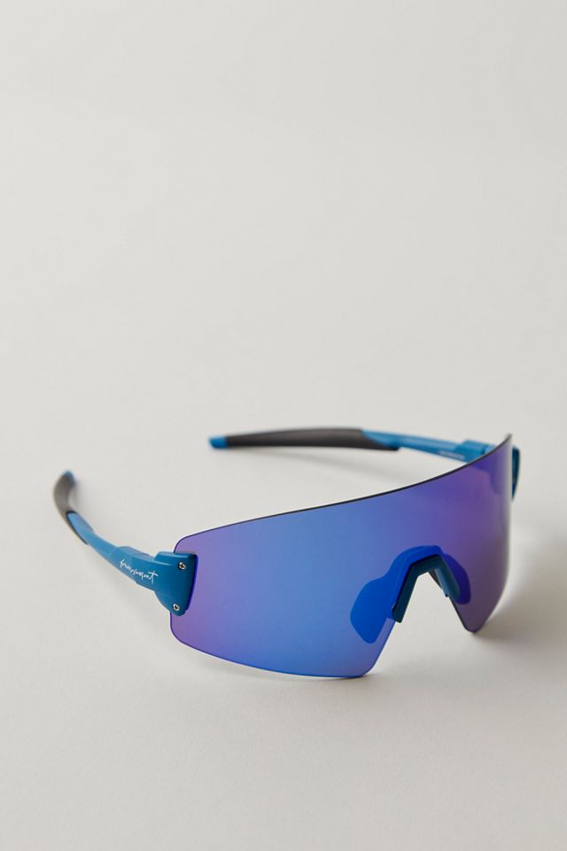 FixieBLAST Polarized Oversized Shield Sunglasses #4