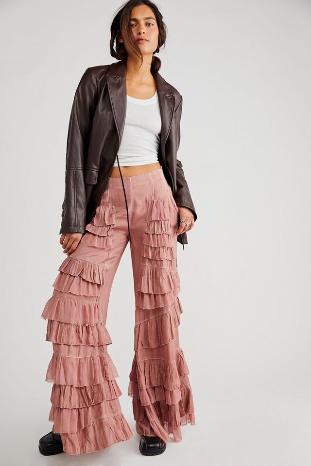 Free People Rock And Frill Pants