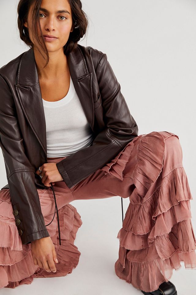 Free People Rock And Frill Pants