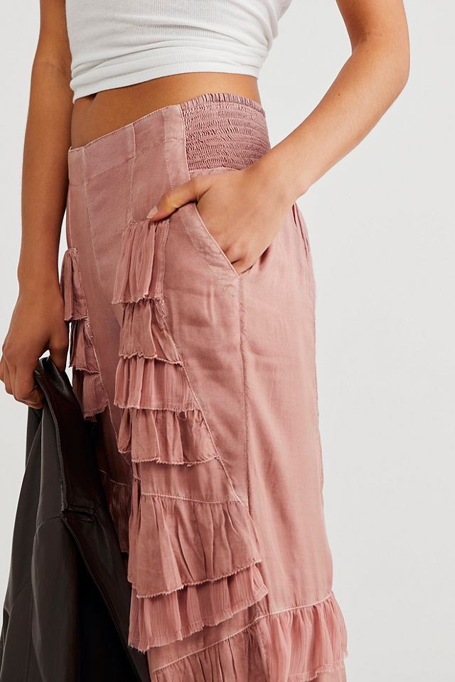 Free People Rock And Frill Pants