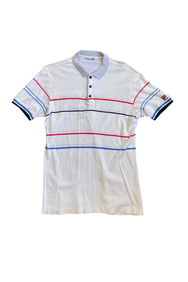 Vintage 1980 s Fila Bjorn Borg Tennis Shirt Selected By Afterlife