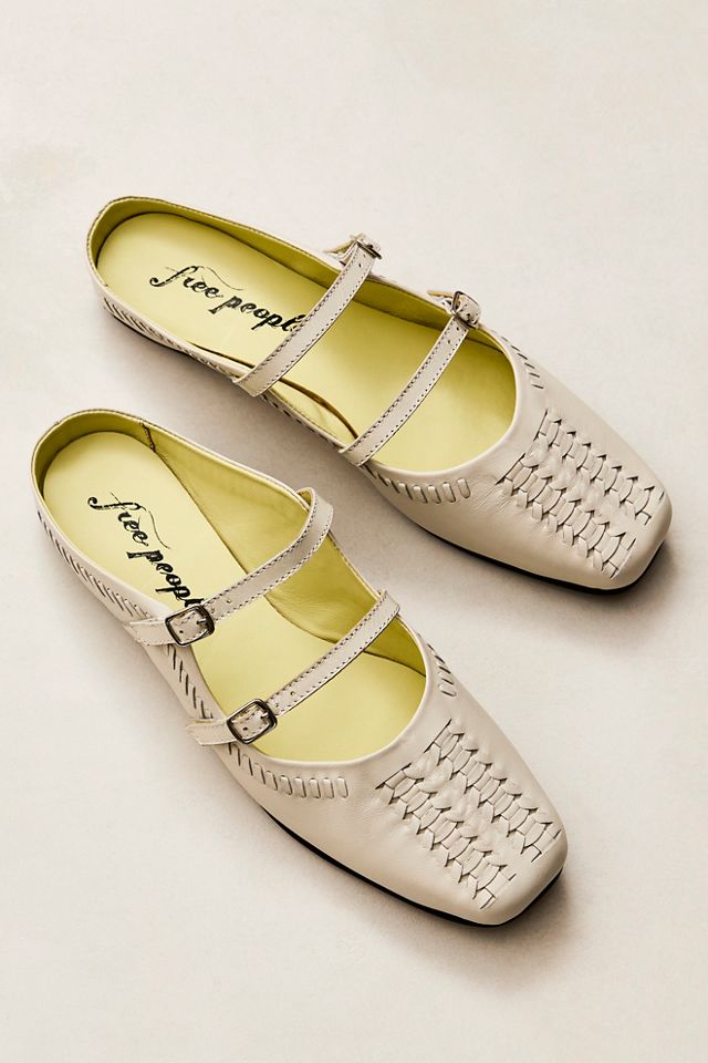 Free people hot sale woven flats