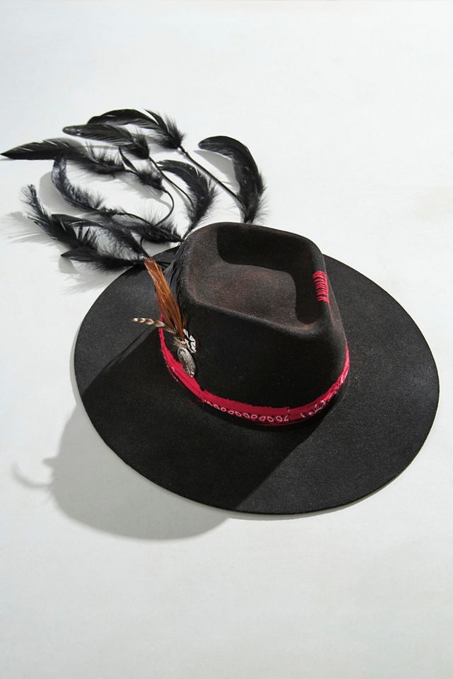 Chapeau en feutre Feather Fairytale #1