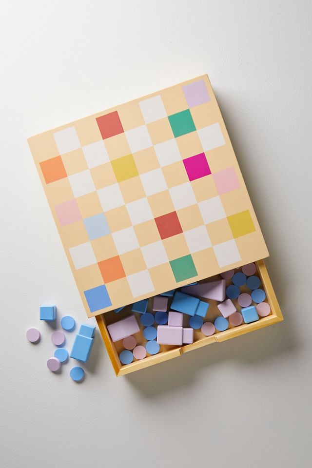 Wooden Chess And Checkers #1