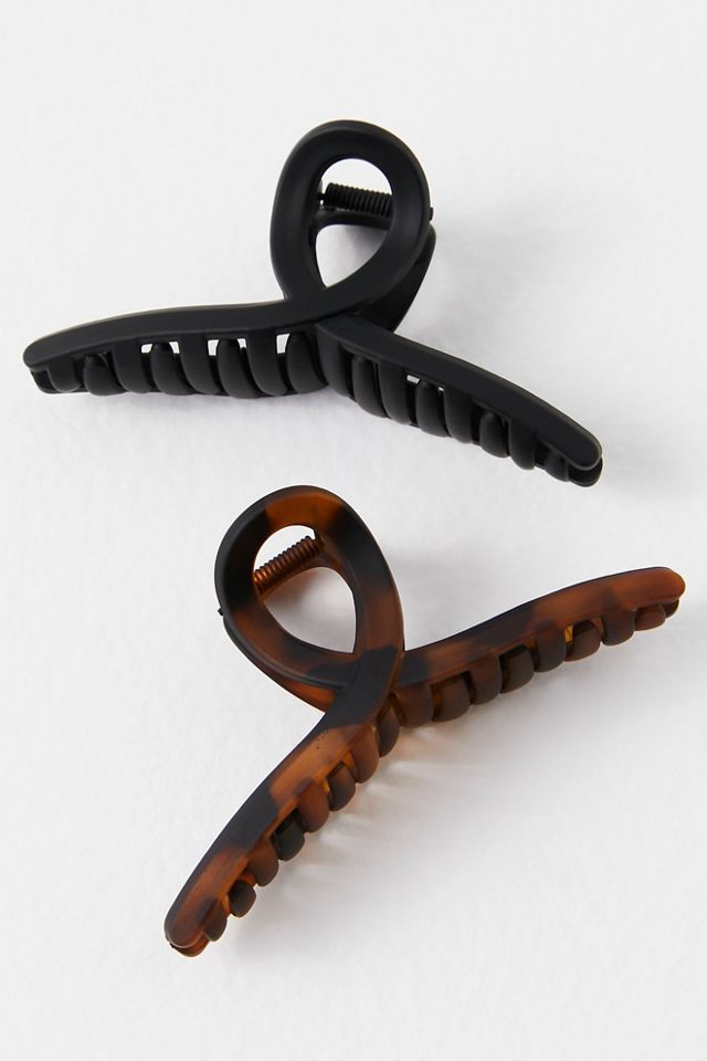 Recycled Plastic Large Loop Claws Set of 2 | Free People UK