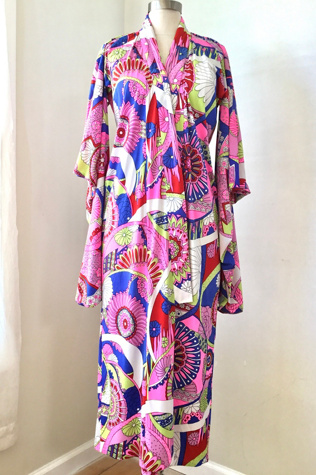Vintage 1970s Psychedelic Kimono Selected by Souls of California | Free ...