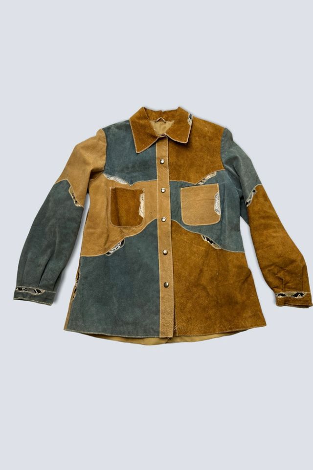 Vintage 1970s Suede Leather Jacket Selected by Goodbye Heart