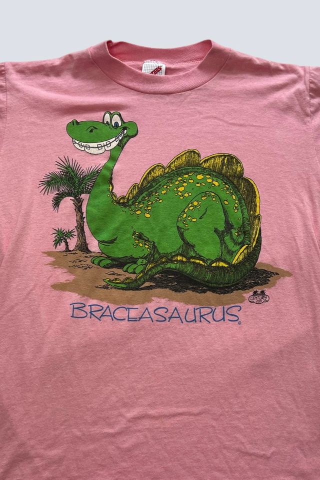 Pink best sale dinosaur shirt