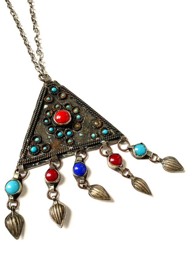 Vintage 1970s Triangle Pendant Selected by SharpLilTeeth #1