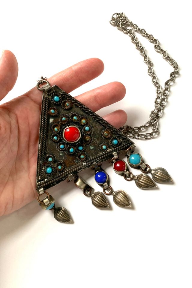 Vintage 1970s Triangle Pendant Selected by SharpLilTeeth #2