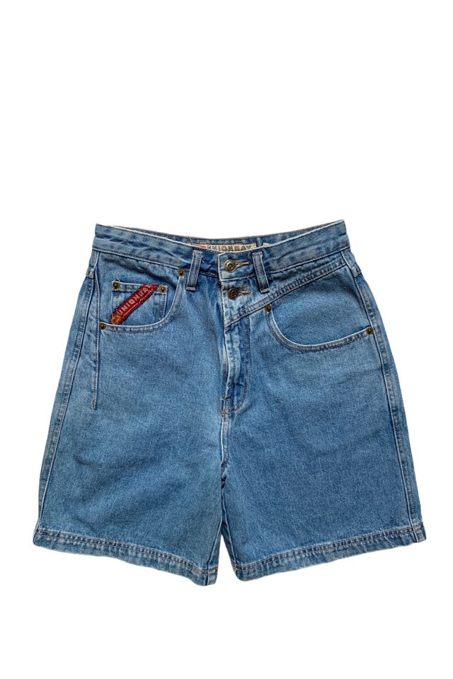 High waisted denim shorts vintage best sale