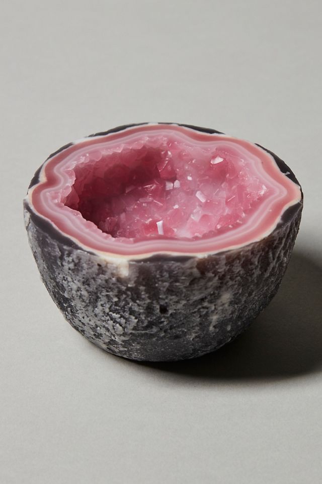 Crystal Geode Candle #1